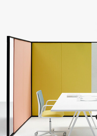Cloisons et acoustique de bureau